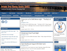Tablet Screenshot of oarsrowing.com